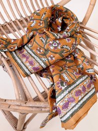 Foulard Adulte Delhi Comino 100 cm