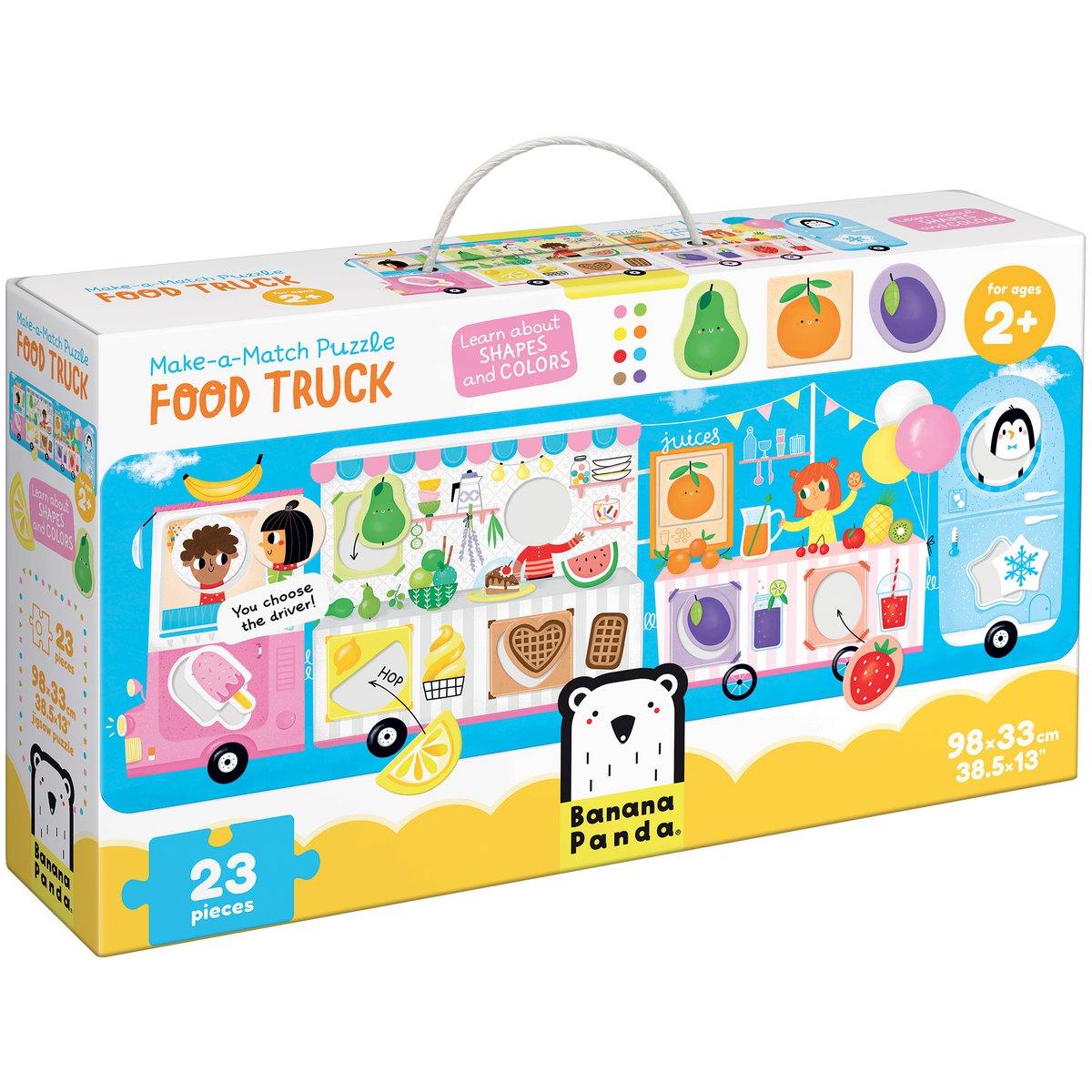 Make-a-Match Puzzle Food Truck 2+