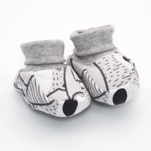 Slippers Animals (grey)