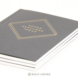Notebook Denim Grey