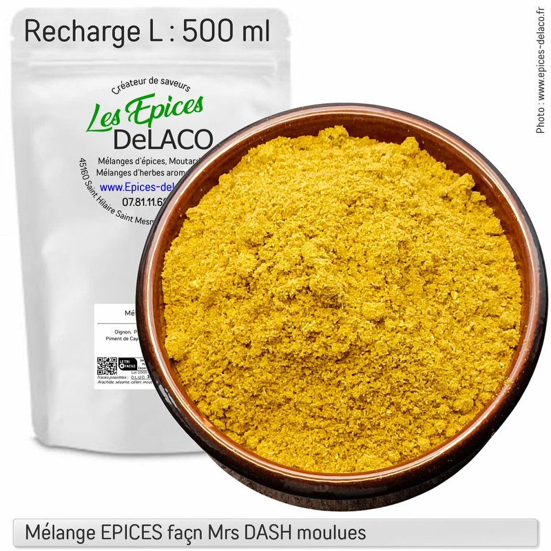 Ground Mrs DASH SPICES - blanding af krydderier og aromater