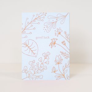 Postkarte 'Viel Glück'
