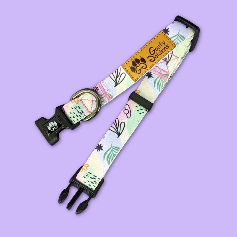 Pastel dog collar