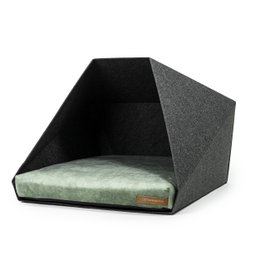 Dark Gray/ Light Green