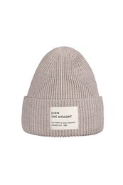 BRIGID NEW hat and scarf set – 100% merino wool – beige