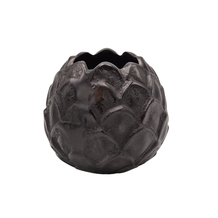 Vase Artichoke - S - Antique Black