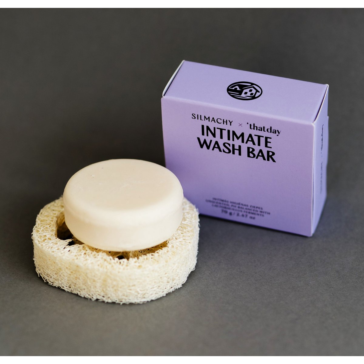 Bar de lavage intime probiotique - formule non parfumée avec des ferments de Lactobacillus - qualité artisanale
