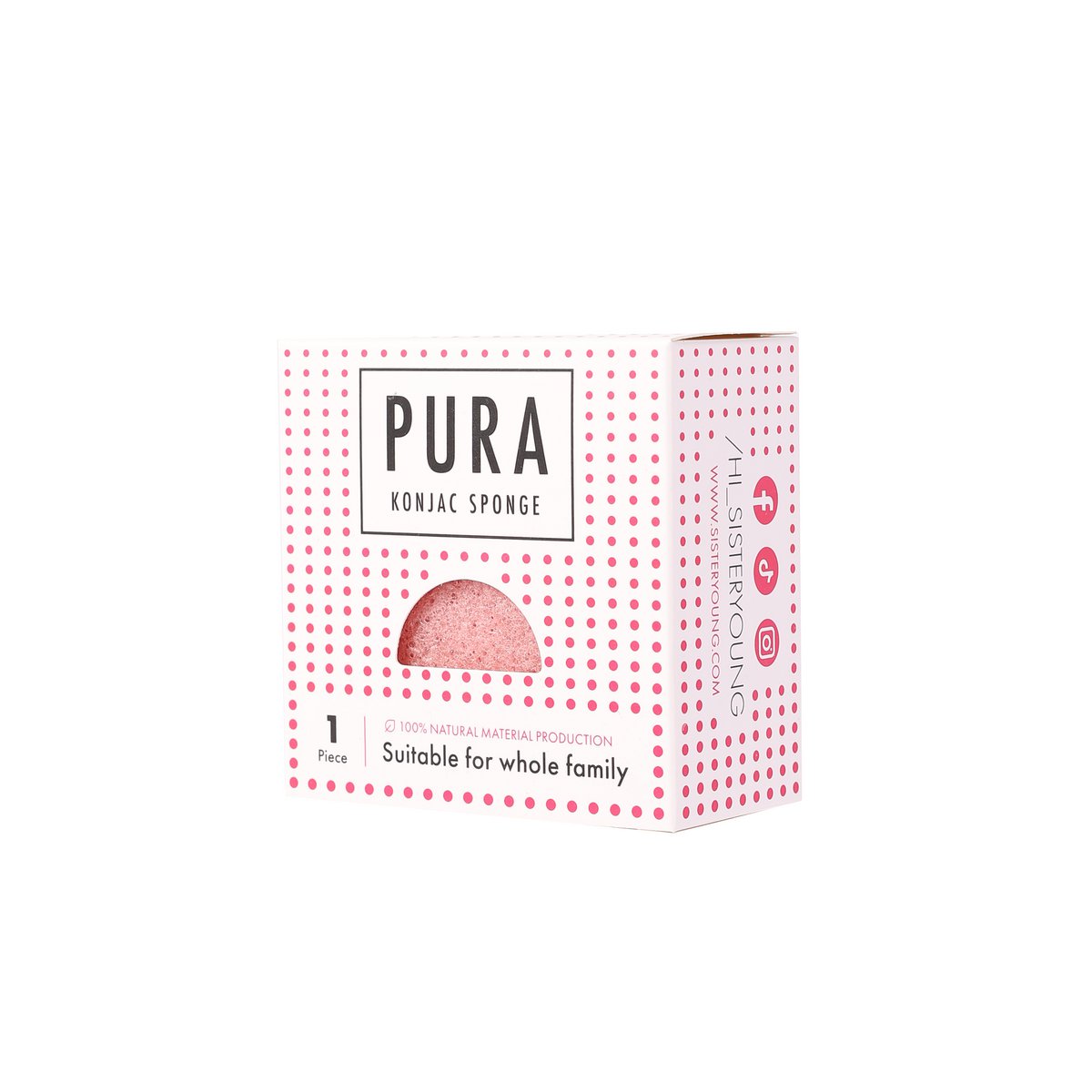Sister Young l PURA – Natural Konjac Sponge
