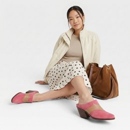 Mayomi Shell Pink Mules