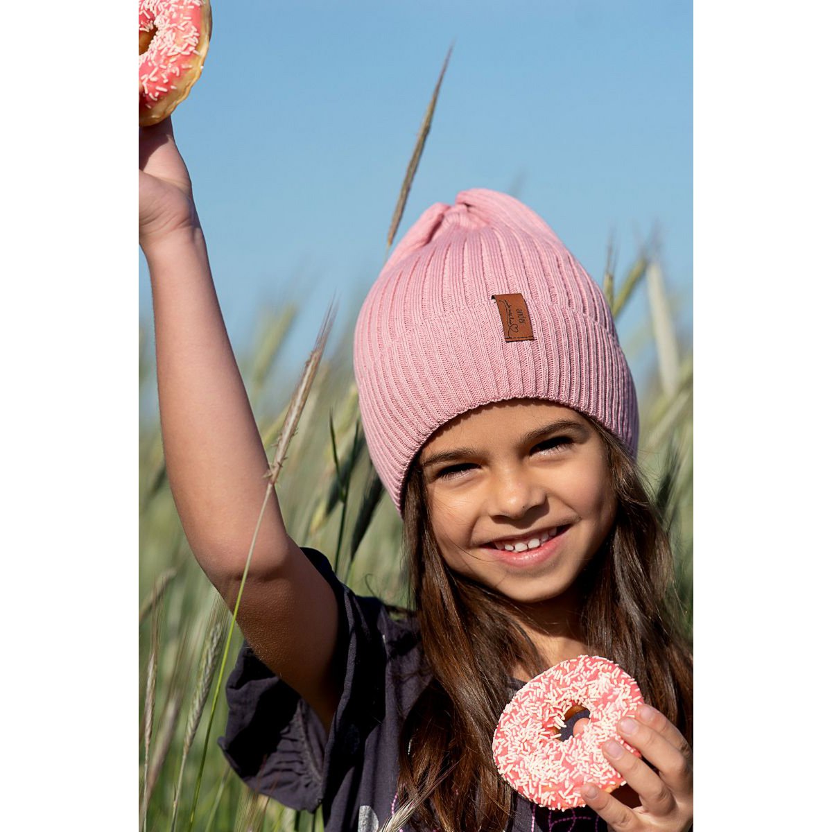 NICOLE PINK sombrero de verano para niña