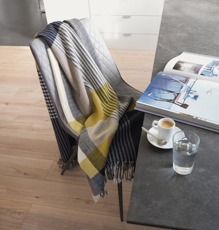 HARRIS plaid black