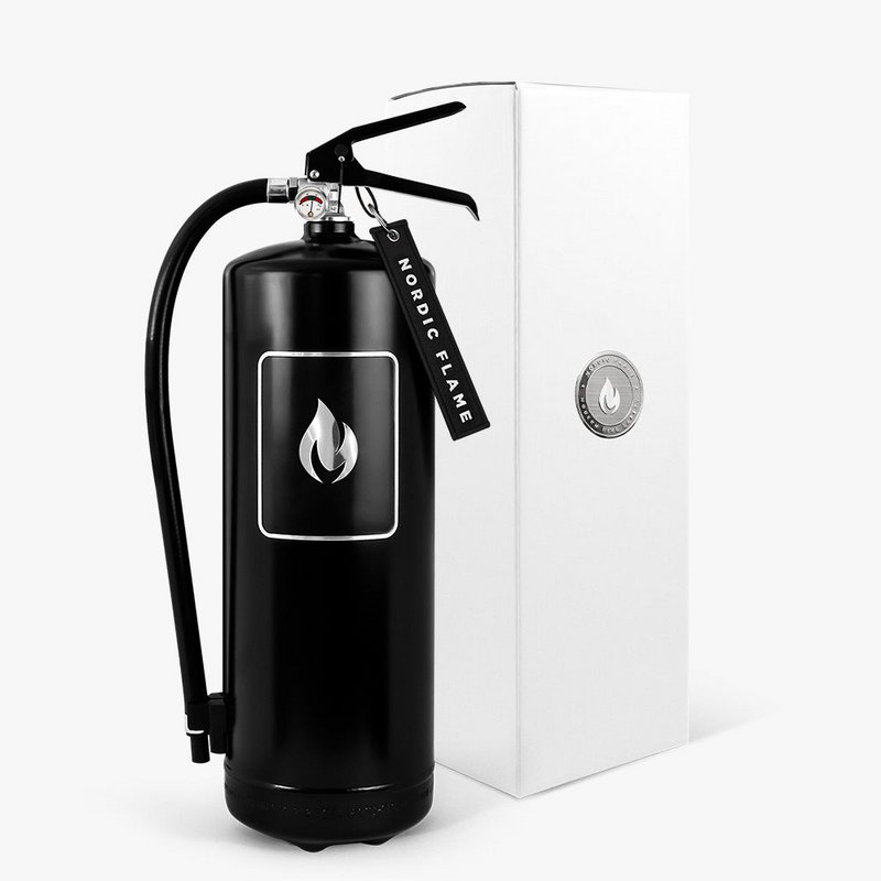 Feuerlöscher 6 kg – Schwarz