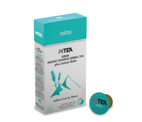 iNTEA RELAX Mt. Olympus Functional Tea, 10 capsules
