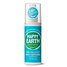 Naturlig deodorant spray cedertræ lime