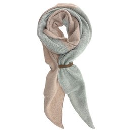 Scarf Fem Twin - Pink Gray