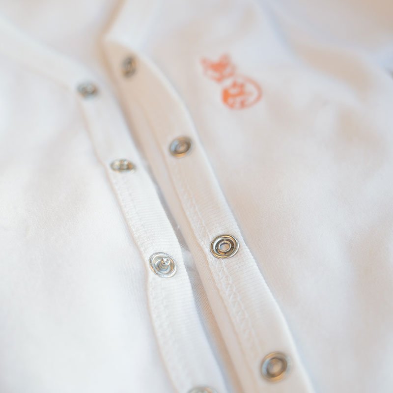 Newborn fluwelen pyjama - biokatoen GOTS