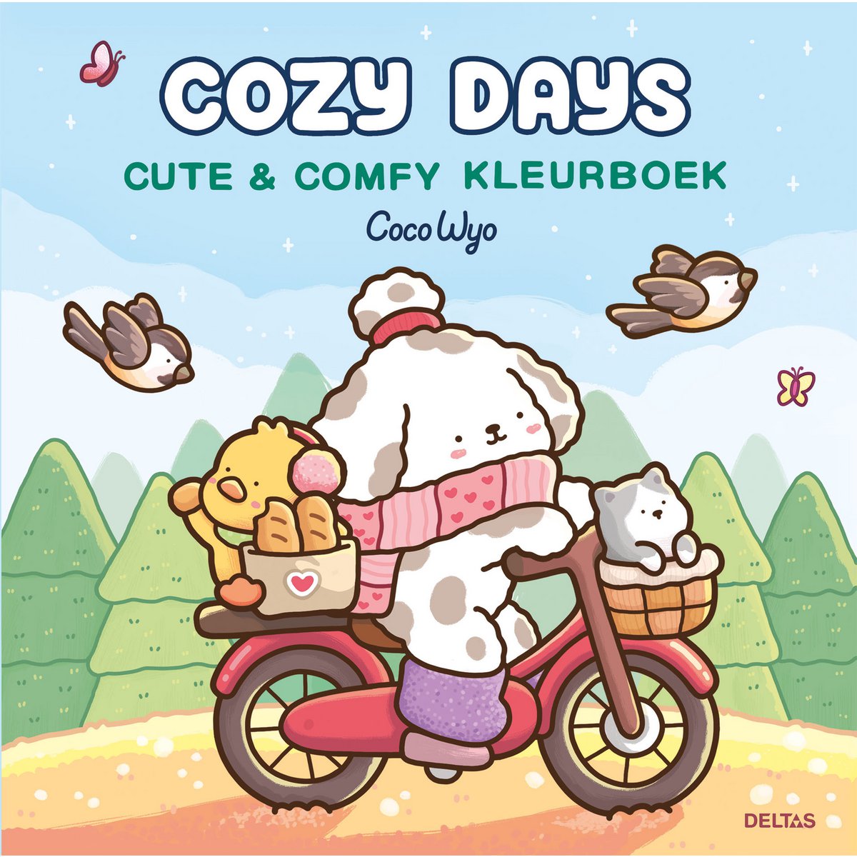 Cozy Days Cute & Comfy kleurboek Coco Wyo 