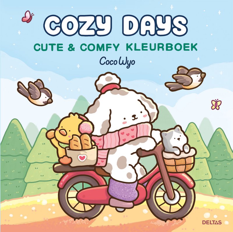 Cozy Days Cute & Comfy kleurboek Coco Wyo 