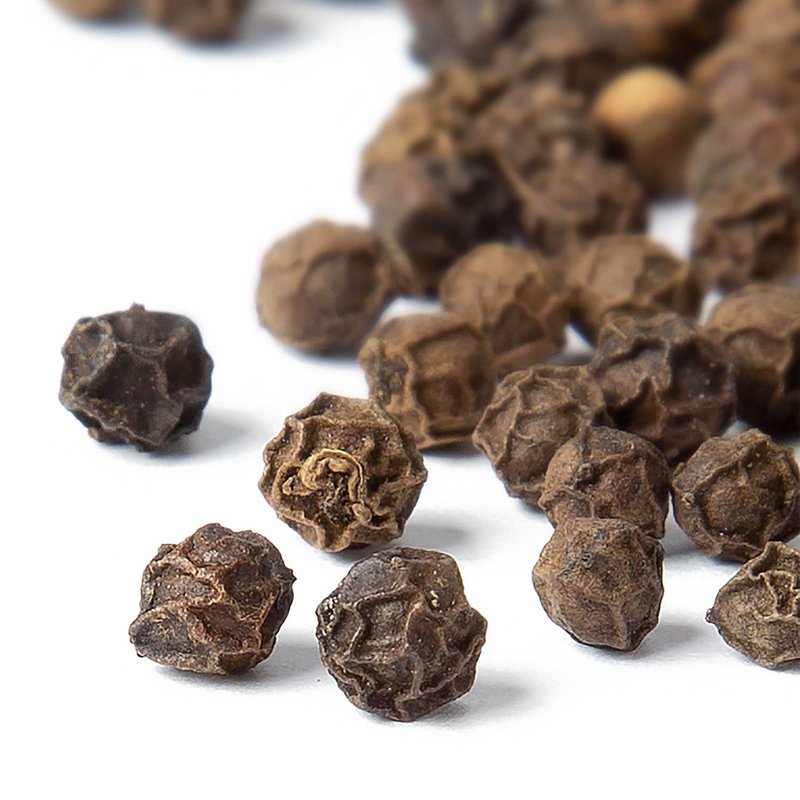 Zwarte peper volledig, premiumkwaliteit rechtstreeks van de Spice Garden, organisch, 250 g