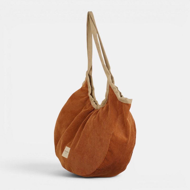 Round shopper with zipper BARRO