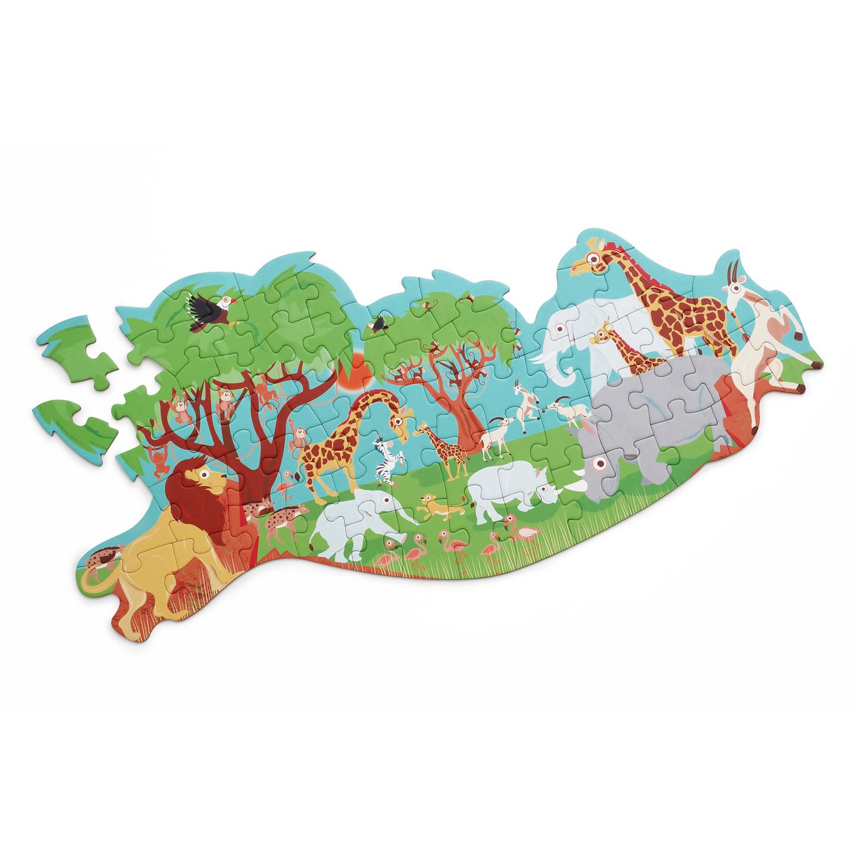 Contour Puzzel - Safari