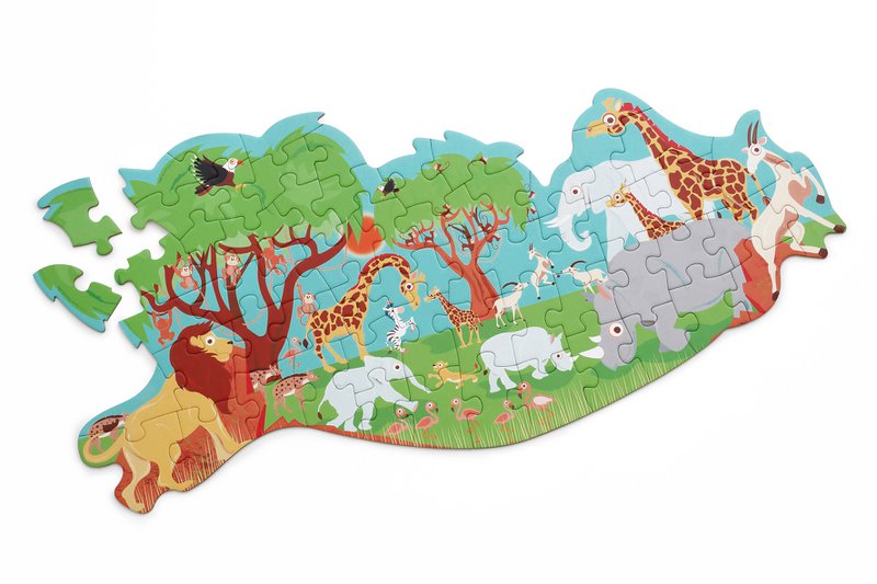Contour Puzzel - Safari
