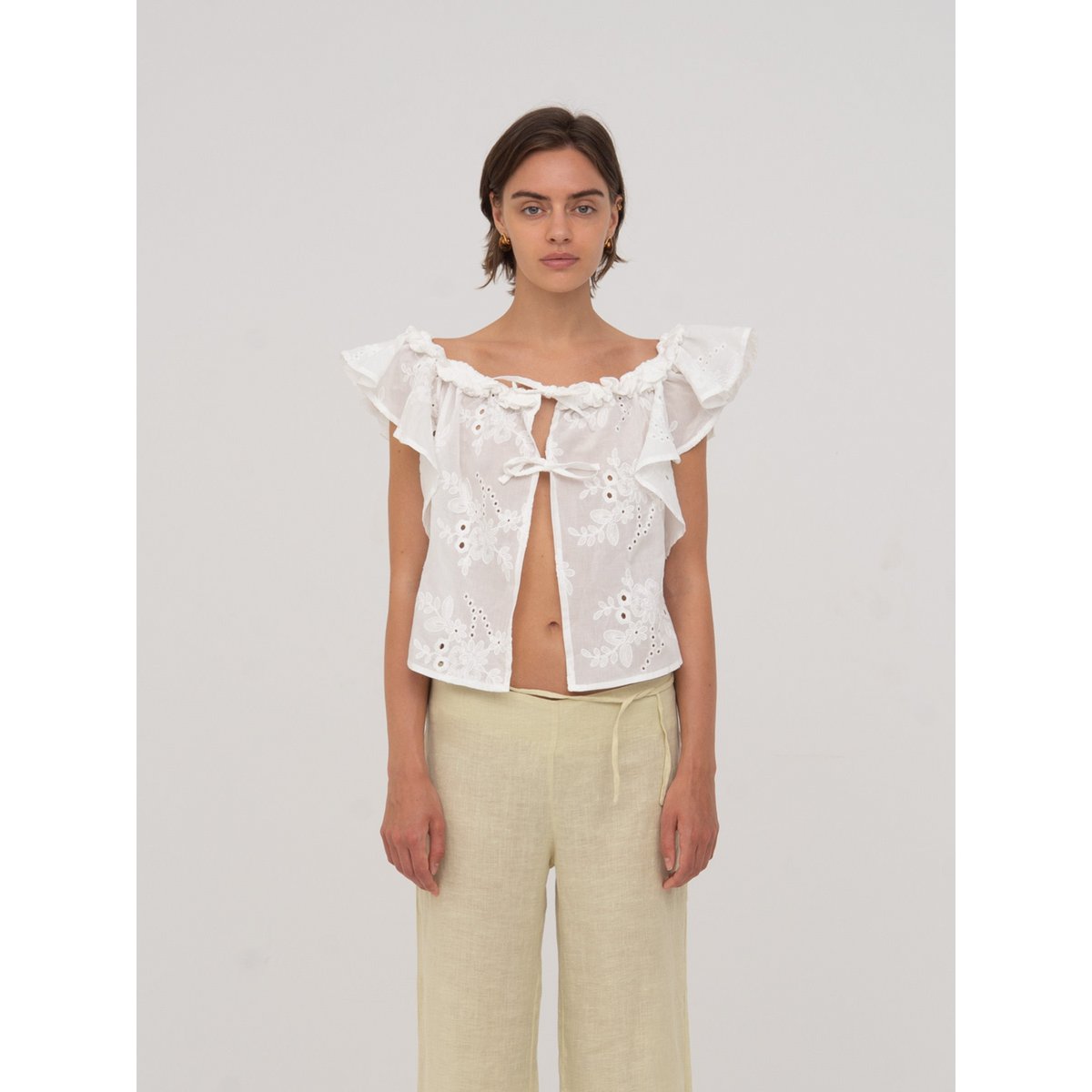 Lux witte top