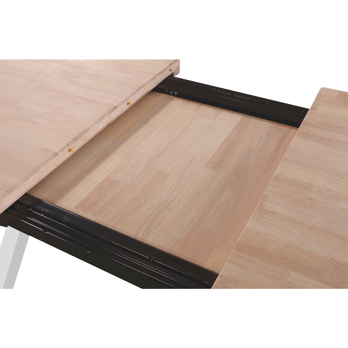 X-LOFT AUSZIEHBARER ESSTISCH 140 - 180 - 220 x 90 CM NORDISCHE EICHE / WEISS. OK1374 (8472)