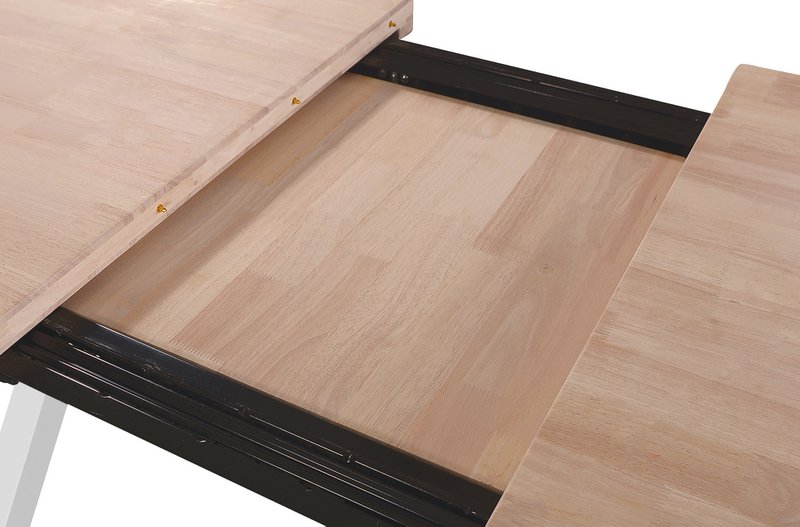 TAVOLO DA PRANZO ALLUNGABILE X-LOFT 140 - 180 - 220 x 90 CM ROVERE NORDISH / BIANCO. OK1374 (8472)