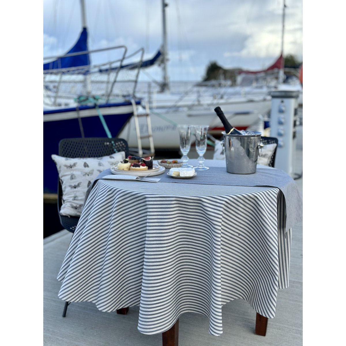 Round Tablecloth, Recycled fabric | Nord 1