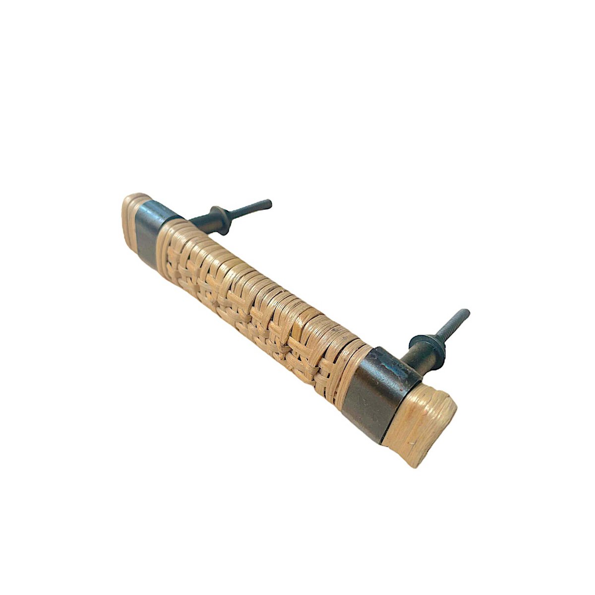 Handle rectangular rattan