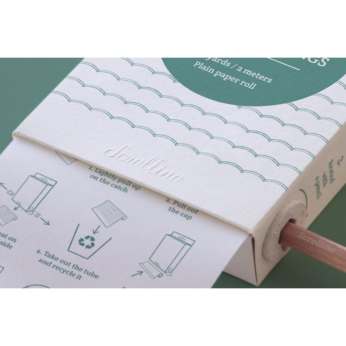 Creatief schetsboek - Scrollino voor mijn tekeningen