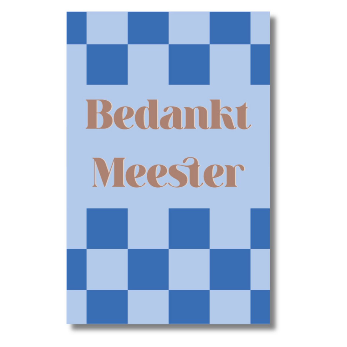 Kado Card 'Danke Master' Fenster