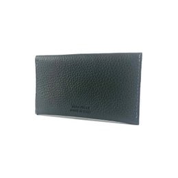 K0040FB | Saszetka z klapką Wyprodukowano we Włoszech z prawdziwej skóry licowej, groszkowany dolar - Kolor Szary - Wymiary: 13 x 8 x 0,5 cm - Opakowanie: sztywne dno/wieczko Pudełko upominkowe