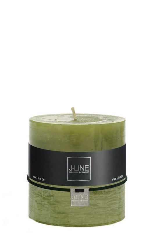 J-Line Zylinderkerze Grass - grün - 64U