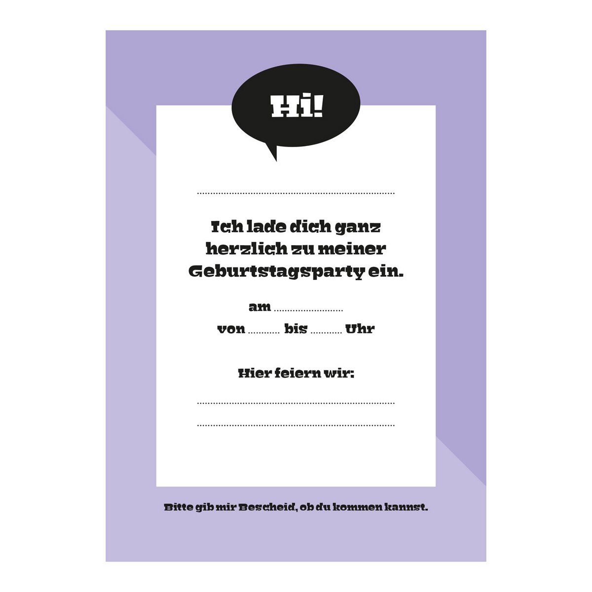 Uitnodigingskaarten kinderverjaardagsfeestje (Duits) Cute Monsters