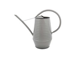 Annaffiatoio per fiori - Zinco - 1 litro - Verde - Grigio - Bianco