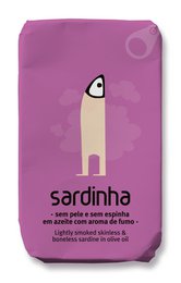 Sardina deshuesada sin piel ligeramente ahumada en aceite de oliva