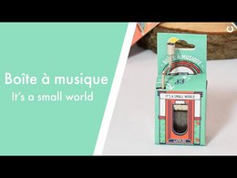 Caja de música “Es un mundo pequeño”