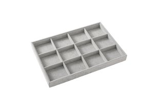 Jewelry tray gray gray