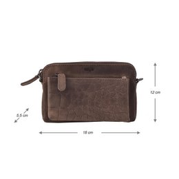 Damentasche – Croco Cody Minibag – Umhängetasche – Umhängetasche – Kleine Damentasche – 3 Farben – Brieftasche