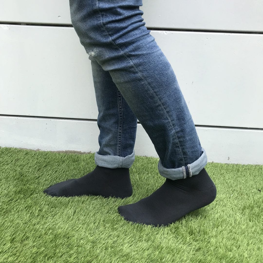 Bambocks Bamboo socks 4 pair Gray