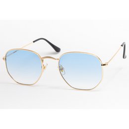 MAESTRI ITALIANI 200-7006 – Unisex Metal Sunglasses with UV400 Protection