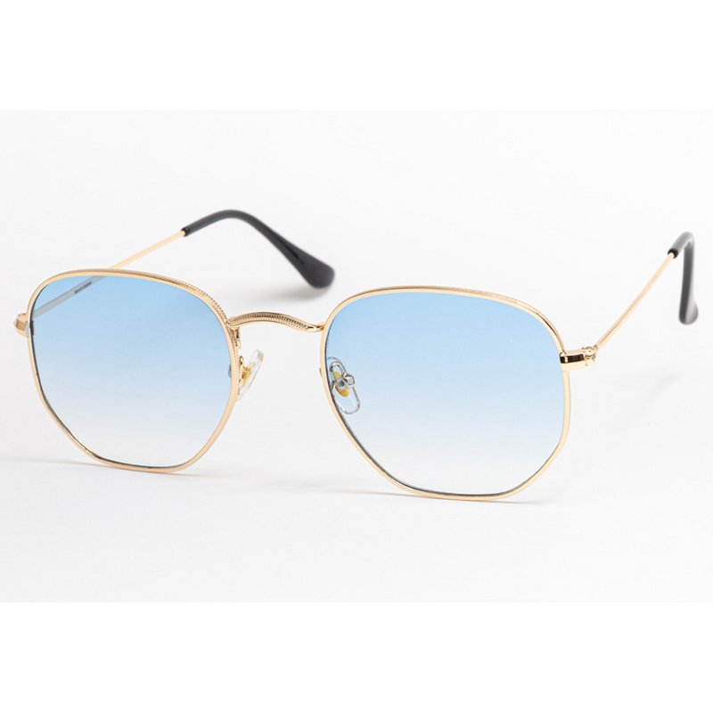 MAESTRI ITALIANI 200-7006 – Unisex Metal Sunglasses with UV400 Protection