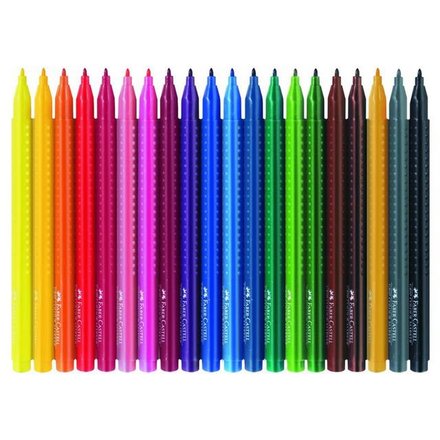 Viltstift FC Grip Color etui a 20st.