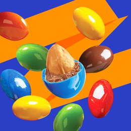 Peanut Dragee – Colored Sugar and Milk Chocolate Coated Peanut Dragee