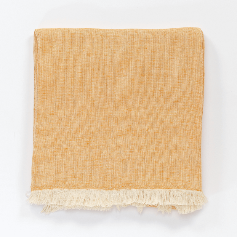 Coperta da tiro in misto lino Katre