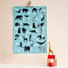 ABC Poster Tiere (deutsch)