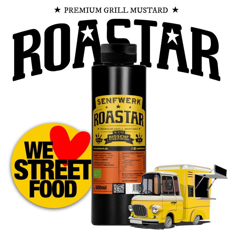 ORGANIC mustard spread - Roastar 500ml