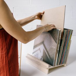 Understøttelse af vinylplader og bøger - LA GATZARA